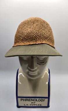Vtg Bailey Straw Baseball Hat Size Large Made In USA